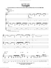 Cover icon of Tonight sheet music for guitar (tablature) by Kutless, James R. Mead, Jon Micah Sumrall and Kyle Mitchell, intermediate skill level