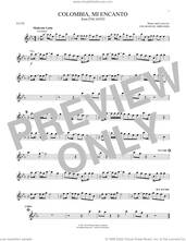 Cover icon of Colombia, Mi Encanto (from Encanto) sheet music for flute solo by Lin-Manuel Miranda, intermediate skill level