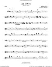 Cover icon of All Of You (from Encanto) sheet music for viola solo by Lin-Manuel Miranda, intermediate skill level