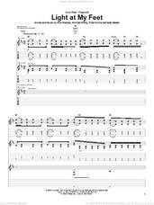 Cover icon of Light At My Feet sheet music for guitar (tablature) by Pillar, Brad Noone, Michael Wittig and Rob Beckley, intermediate skill level