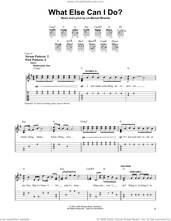 Cover icon of What Else Can I Do? (from Encanto) sheet music for guitar solo (easy tablature) by Lin-Manuel Miranda and Diane Guerrero & Stephanie Beatriz, easy guitar (easy tablature)