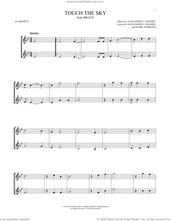 Cover icon of Touch The Sky (from Brave) sheet music for two clarinets (duets) by Julie Fowlis, Alexander L. Mandel and Mark Andrews, intermediate skill level