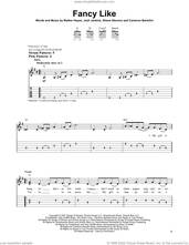 Cover icon of Fancy Like sheet music for guitar solo (easy tablature) by Walker Hayes, Cameron Bartolini, Josh Jenkins and Shane Stevens, easy guitar (easy tablature)