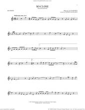Cover icon of So Close (from Enchanted) sheet music for recorder solo by Alan Menken, John McLaughlin and Stephen Schwartz, intermediate skill level