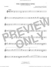 Cover icon of The Unbirthday Song (from Alice In Wonderland) sheet music for recorder solo by Mack David, Al Hoffman and Jerry Livingston, Al Hoffman, Jerry Livingston and Mack David, intermediate skill level