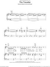 Cover icon of The Traveller sheet music for voice, piano or guitar by Chris de Burgh, intermediate skill level