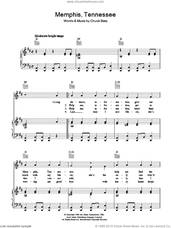Cover icon of Memphis Tennessee sheet music for voice, piano or guitar by Chuck Berry, intermediate skill level