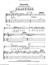 Cover icon of Disgusting sheet music for guitar (tablature) by Mansun and Paul Draper, intermediate skill level