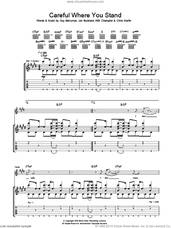 Cover icon of Careful Where You Stand sheet music for guitar (tablature) by Coldplay, Chris Martin, Guy Berryman, Jon Buckland and Will Champion, intermediate skill level