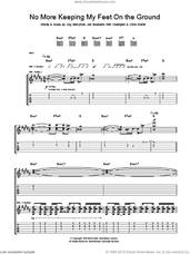 Cover icon of No More Keeping My Feet On The Ground sheet music for guitar (tablature) by Coldplay, Chris Martin, Guy Berryman, Jon Buckland and Will Champion, intermediate skill level