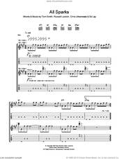 Cover icon of All Sparks sheet music for guitar (tablature) by Editors, Chris Urbanowicz, Ed Lay, Russell Leetch and Tom Smith, intermediate skill level