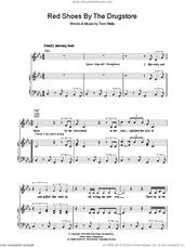 Cover icon of Red Shoes By The Drugstore sheet music for voice, piano or guitar by Tom Waits, intermediate skill level