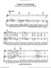Cover icon of I Hear You Knocking sheet music for voice, piano or guitar by Dave Bartholomew and Pearl King, intermediate skill level