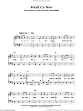 Cover icon of About You Now sheet music for piano solo by Sugababes, Cathy Dennis and Lukasz Gottwald, easy skill level