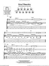 Cover icon of 9/15ths (Nine Fifteenths) sheet music for guitar (tablature) by Biffy Clyro and Simon Neil, intermediate skill level