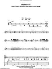 Cover icon of Misfit Love sheet music for guitar (tablature) by Queens Of The Stone Age, Joey Castillo, Josh Homme and Troy Van Leeuwen, intermediate skill level