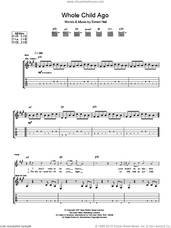 Cover icon of A Whole Child Ago sheet music for guitar (tablature) by Biffy Clyro and Simon Neil, intermediate skill level