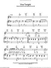 Cover icon of Viva Tonight sheet music for voice, piano or guitar by Katherine Jenkins, Andy Hill and Gary Barlow, classical score, intermediate skill level