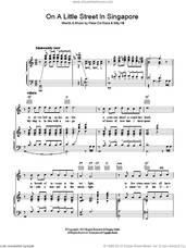 Cover icon of On A Little Street In Singapore sheet music for voice, piano or guitar by Frank Sinatra, Peter DeRose and Billy Hill, intermediate skill level