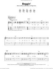 Cover icon of Beggin' sheet music for guitar solo (easy tablature) by Maneskin, Madcon, The Four Seasons, Bob Gaudio and Peggy Farina, easy guitar (easy tablature)