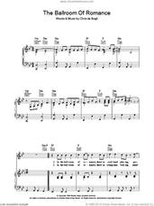Cover icon of The Ballroom Of Romance sheet music for voice, piano or guitar by Chris de Burgh, intermediate skill level