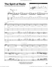 Cover icon of The Spirit Of Radio sheet music for chamber ensemble (Transcribed Score) by Rush, Alex Lifeson, Geddy Lee and Neil Peart, intermediate skill level