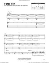 Cover icon of Force Ten sheet music for chamber ensemble (Transcribed Score) by Rush, Alex Lifeson, Geddy Lee, Neil Peart and Pye Dubois, intermediate skill level