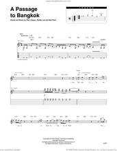 Cover icon of A Passage To Bangkok sheet music for chamber ensemble (Transcribed Score) by Rush, Alex Lifeson, Geddy Lee and Neil Peart, intermediate skill level