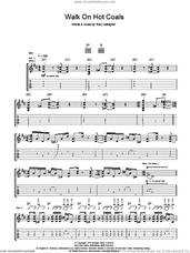 Cover icon of Walk On Hot Coals sheet music for guitar (tablature) by Rory Gallagher, intermediate skill level