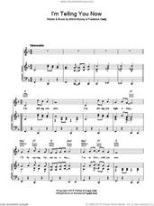 Cover icon of I'm Telling You Now     (Garrity/Murray) sheet music for voice, piano or guitar by Freddie And The Dreamers, Frederick Garrity and Mitch Murray, intermediate skill level