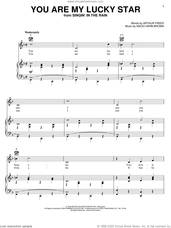 Cover icon of You Are My Lucky Star sheet music for voice, piano or guitar by Louis Armstrong, Arthur Freed and Nacio Herb Brown, intermediate skill level