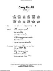 Cover icon of Carry Us All sheet music for guitar (chords) by Oasis and Noel Gallagher, intermediate skill level