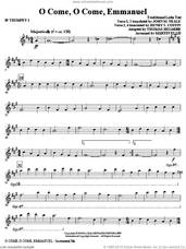 Cover icon of O Come, O Come, Emmanuel (complete set of parts) sheet music for orchestra/band (Brass) by Martin Ellis, intermediate skill level