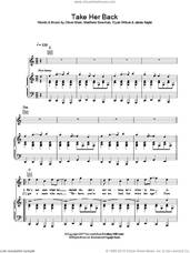 Cover icon of Take Her Back sheet music for voice, piano or guitar by The Pigeon Detectives, James Naylor, Matthew Bowman, Oliver Main and Ryan Wilson, intermediate skill level