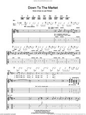 Cover icon of Down To The Market sheet music for guitar (tablature) by The Kooks and Luke Pritchard, intermediate skill level