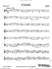 Cover icon of Y'varech'cha sheet music for clarinet solo by Eliot Glaser, intermediate skill level