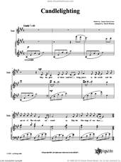 Cover icon of Candlelighting sheet music for choir (2-Part) by David Shukiar, intermediate duet