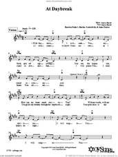 Cover icon of At Daybreak sheet music for voice and other instruments (fake book) by Larry Karol, intermediate skill level