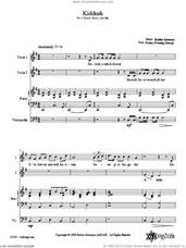 Cover icon of Kiddush sheet music for choir (2-Part) by Robbie Solomon, intermediate duet