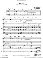 Cover icon of Mah Tovu sheet music for choir (2-Part) by Robbie Solomon, intermediate duet