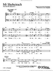 Cover icon of Mi Shebeirach sheet music for choir (2-Part) by Shir Harmony, intermediate duet