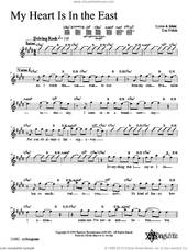 Cover icon of My Heart Is In the East sheet music for voice and other instruments (fake book) by Dan Nichols, intermediate skill level