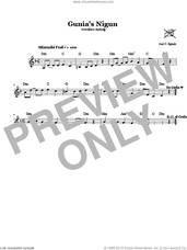 Cover icon of Gunia's Nigun (Wordless Melody) sheet music for voice and other instruments (fake book) by Joel N. Eglash, intermediate skill level