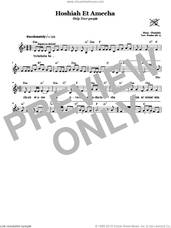 Cover icon of Hoshiah Et Amecha (Help Your People) sheet music for voice and other instruments (fake book) by Chasidic, intermediate skill level