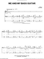 Cover icon of Me And My Bass Guitar sheet music for bass (tablature) (bass guitar) by Victor Wooten, intermediate skill level