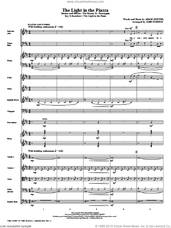Cover icon of The Light In The Piazza (Choral Highlights) (arr. John Purifoy) (COMPLETE) sheet music for orchestra/band (Orchestra) by Adam Guettel and John Purifoy, intermediate skill level
