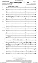 Cover icon of O Savior Of Our Fallen Race (arr. David Angerman) (COMPLETE) sheet music for orchestra/band by David Angerman, Gilbert E. Doan, Keith & Kristyn Getty, Keith Getty, Kristyn Getty and Latin Hymn, intermediate skill level
