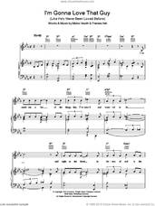 Cover icon of I'm Gonna Love That Guy (Like He's Never Been Loved Before) sheet music for voice, piano or guitar by Monica Lewis, Frances Ash and Moira Heath, intermediate skill level