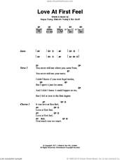 Cover icon of Love At First Feel sheet music for guitar (chords) by AC/DC, Angus Young, Bon Scott and Malcolm Young, intermediate skill level