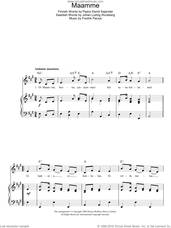 Cover icon of Maamme (Finnish National Anthem) sheet music for voice, piano or guitar by Fredrik Pacius, Johan Ludvig Runeberg and Paavo Eemil Kajander, intermediate skill level